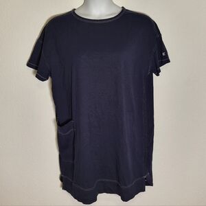 Everlane Organic Cotton Oversized Mariner Mini Dress Shirt size Large